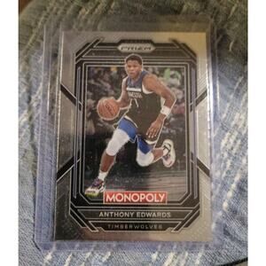 Anthony Edwards 2022-23 Panini Prizm Monopoly #53 - Minnesota Timberwolves